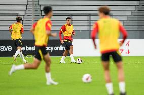 (SP)JAPAN-TOYOTA CITY-FOOTBALL-EAFF E-1 CHAMPIONSHIP-TRAINING