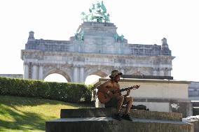 BELGIUM-BRUSSELS-HEAT WAVE