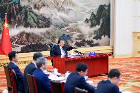 CHINA-BEIJING-LI KEQIANG-WEF-VIRTUAL MEETING (CN)