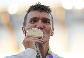 (SP)U.S.-EUGENE-ATHLETICS-WORLD CHAMPIONSHIPS-MEN'S 1500M-AWARDING CEREMONY