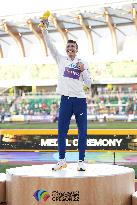 (SP)U.S.-EUGENE-ATHLETICS-WORLD CHAMPIONSHIPS-MEN'S 1500M-AWARDING CEREMONY