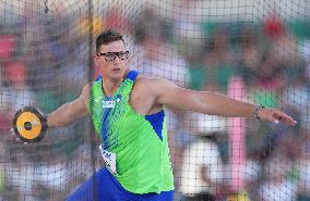 (SP)U.S.-EUGENE-ATHLETICS-WORLD CHAMPIONSHIPS-MEN'S DISCUS THROW-FINAL