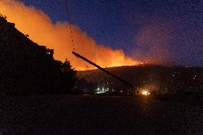 GREECE-ATHENS-WILDFIRE