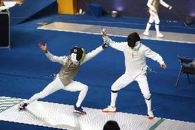 (SP)EGYPT-CAIRO-FENCING-2022 WORLD CHAMPIONSHIPS-MEN'S FOIL INDIVIDUAL