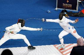 (SP)EGYPT-CAIRO-FENCING-2022 WORLD CHAMPIONSHIPS-WOMEN'S EPEE TEAM