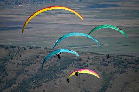 (SP)NORTH MACEDONIA-KRUSHEVO-2022 PARAGLIDING WORLD CUP