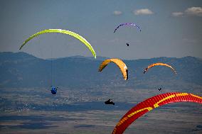 (SP)NORTH MACEDONIA-KRUSHEVO-2022 PARAGLIDING WORLD CUP