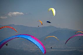 (SP)NORTH MACEDONIA-KRUSHEVO-2022 PARAGLIDING WORLD CUP