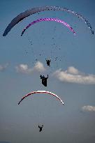 (SP)NORTH MACEDONIA-KRUSHEVO-2022 PARAGLIDING WORLD CUP