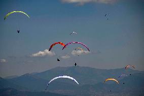 (SP)NORTH MACEDONIA-KRUSHEVO-2022 PARAGLIDING WORLD CUP