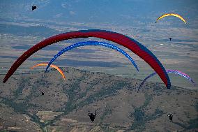 (SP)NORTH MACEDONIA-KRUSHEVO-2022 PARAGLIDING WORLD CUP