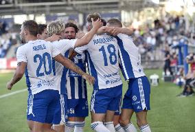 Champions League 2nd qualification round match HJK vs FC Viktoria Plzen