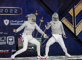 (SP)EGYPT-CAIRO-FENCING-2022 WORLD CHAMPIONSHIPS-WOMEN'S SABRE INDIVIDUAL-FINAL
