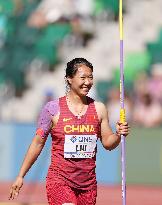 (SP)U.S.-EUGENE-ATHLETICS-WORLD CHAMPIONSHIPS-WOMEN'S JAVELIN THROW QUALIFICATION