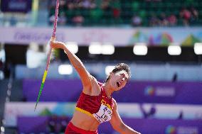 (SP)U.S.-EUGENE-ATHLETICS-WORLD CHAMPIONSHIPS-WOMEN'S JAVELIN THROW QUALIFICATION