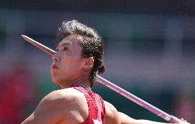 (SP)U.S.-EUGENE-ATHLETICS-WORLD CHAMPIONSHIPS-WOMEN'S JAVELIN THROW QUALIFICATION