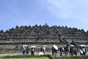Borobudur temple in Central Java