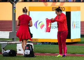 (SP)U.S.-EUGENE-ATHLETICS-WORLD CHAMPIONSHIPS-WOMEN'S DISCUS THROW-FINAL