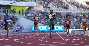 (SP)U.S.-EUGENE-ATHLETICS-WORLD CHAMPIONSHIPS-WOMEN'S 400M HURDLES SEMIFINAL