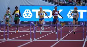 (SP)U.S.-EUGENE-ATHLETICS-WORLD CHAMPIONSHIPS-WOMEN'S 400M HURDLES SEMIFINAL