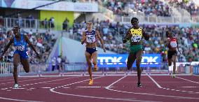 (SP)U.S.-EUGENE-ATHLETICS-WORLD CHAMPIONSHIPS-WOMEN'S 400M HURDLES SEMIFINAL