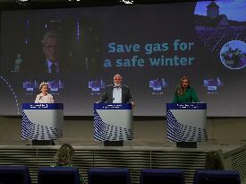 BELGIUM-BRUSSELS-EU-GAS CONSUMPTION-REDUCTION PLAN