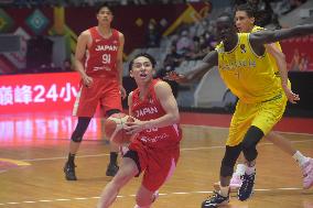 (SP)INDONESIA-JAKARTA-BASKETBALL-FIBA ASIA CUP 2022-AUS VS JPN