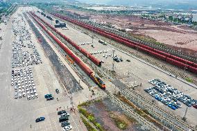 CHINA-CHONGQING-RUSSIA-MOSCOW-FREIGHT TRAIN SERVICE-PILOT RUN (CN)