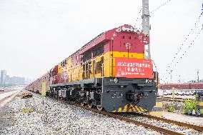 CHINA-CHONGQING-RUSSIA-MOSCOW-FREIGHT TRAIN SERVICE-PILOT RUN (CN)