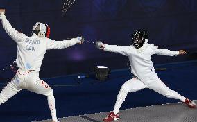 (SP)EGYPT-CAIRO-FENCING-2022 WORLD CHAMPIONSHIPS-TEAM MEN'S EPEE-TABLE OF 16