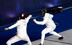 (SP)EGYPT-CAIRO-FENCING-2022 WORLD CHAMPIONSHIPS-TEAM MEN'S EPEE-TABLE OF 16