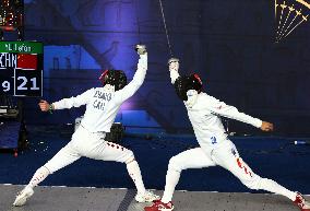 (SP)EGYPT-CAIRO-FENCING-2022 WORLD CHAMPIONSHIPS-TEAM MEN'S EPEE-TABLE OF 16