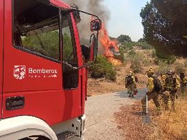 SPAIN-HEATWAVE-WILDFIRES