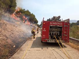 SPAIN-HEATWAVE-WILDFIRES