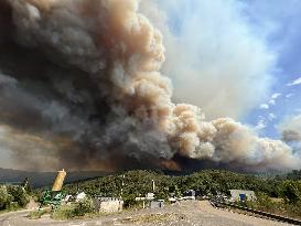 SPAIN-HEATWAVE-WILDFIRES