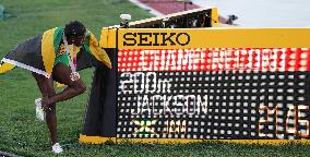 (SP)U.S.-EUGENE-ATHLETICS-WORLD CHAMPIONSHIPS-WOMEN'S 200M FINAL