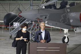 U.S. ambassador at Misawa Air Base in Japan