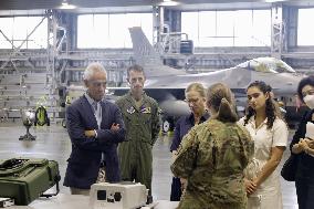 U.S. ambassador at Misawa Air Base in Japan