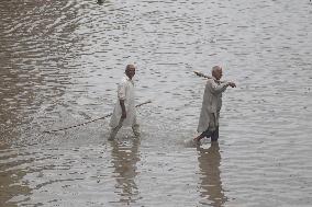 PAKISTAN-LAHORE-HEAVY RAINS
