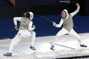 (SP)EGYPT-CAIRO-FENCING-2022 WORLD CHAMPIONSHIPS-WOMEN'S FOIL TEAM FINAL