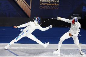 (SP)EGYPT-CAIRO-FENCING-2022 WORLD CHAMPIONSHIPS-MEN'S EPEE TEAM FINAL