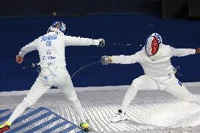 (SP)EGYPT-CAIRO-FENCING-2022 WORLD CHAMPIONSHIPS-MEN'S EPEE TEAM FINAL