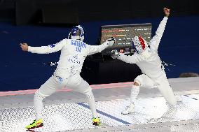 (SP)EGYPT-CAIRO-FENCING-2022 WORLD CHAMPIONSHIPS-MEN'S EPEE TEAM FINAL