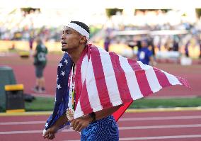 (SP)U.S.-EUGENE-ATHLETICS-WORLD CHAMPIONSHIPS-MEN'S 400M FINAL