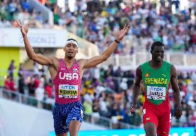 (SP)U.S.-EUGENE-ATHLETICS-WORLD CHAMPIONSHIPS-MEN'S 400M FINAL