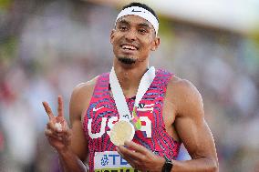 (SP)U.S.-EUGENE-ATHLETICS-WORLD CHAMPIONSHIPS-MEN'S 400M FINAL