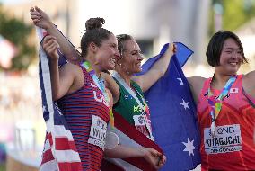 (SP)U.S.-EUGENE-ATHLETICS-WORLD CHAMPIONSHIPS-WOMEN'S JAVELIN THROW FINAL