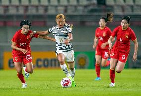 (SP)JAPAN-KASHIMA CITY-FOOTBALL-EAFF E-1 CHAMPIONSHIP-WOMEN-CHINA VS SOUTH KOREA