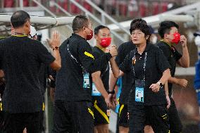 (SP)JAPAN-KASHIMA CITY-FOOTBALL-EAFF E-1 CHAMPIONSHIP-WOMEN-CHINA VS SOUTH KOREA