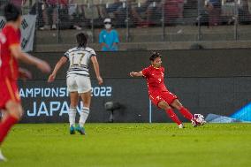 (SP)JAPAN-KASHIMA CITY-FOOTBALL-EAFF E-1 CHAMPIONSHIP-WOMEN-CHINA VS SOUTH KOREA